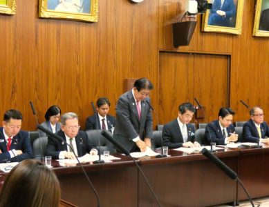 「就任挨拶」2025 11.18 ~19